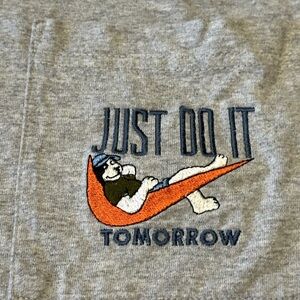 Big Dogs Just Do It Tomorrow Graphic Tee 3XL